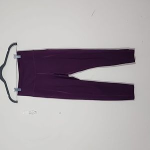 Girlfriend Collective Plum Compresive High Rise Leggings Size S